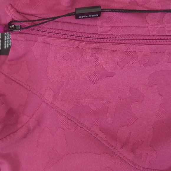 XL Spyder Active wear 1/4 Zip Top - Picture 6 of 11